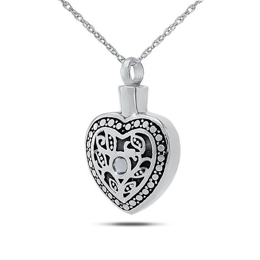 June w/ Alexandrite Sterling Silver Keepsake